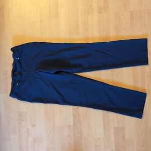 JM Collection Studded-Rivet Straight-Leg Pants - Size PM